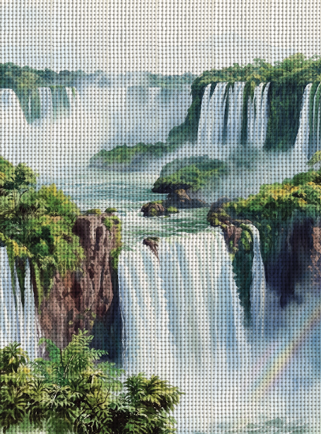 Diamond Painting Cataratas del Iguazú