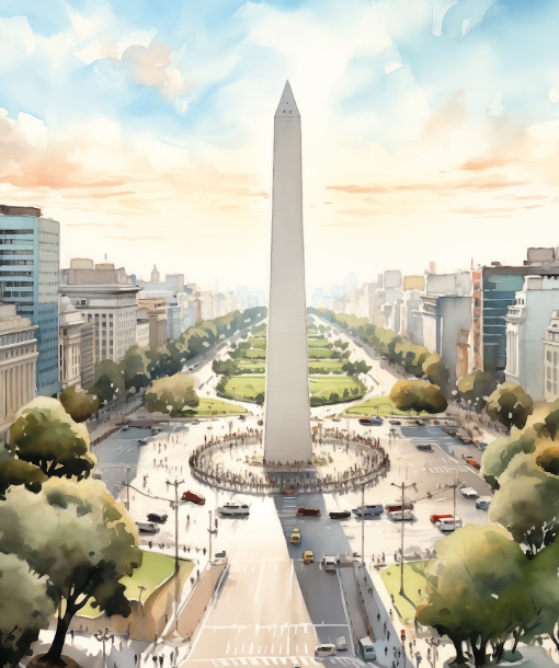Diamond Painting Obelisco