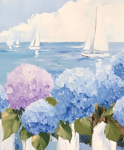 Diamond Painting Veleros