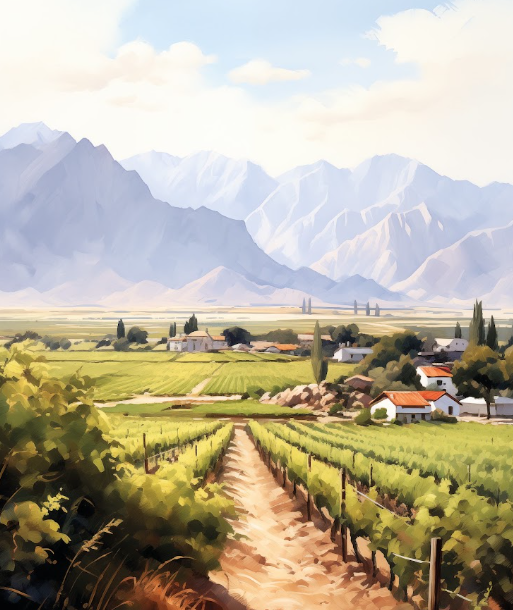 Diamond Painting Viñedos