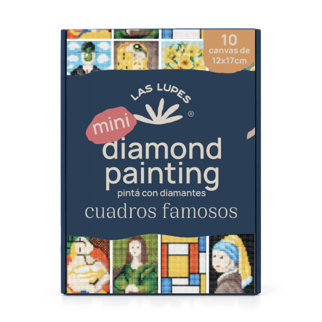 Mini Diamond Painting Cuadros Famosos x10