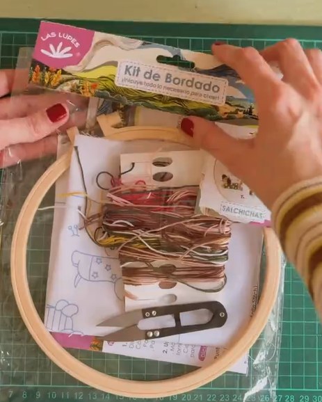 Kit de bordado por @cocohandmade__: ver video en TikTok