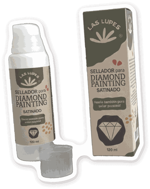 Sellador satinado para Diamond Painting 120 ml
