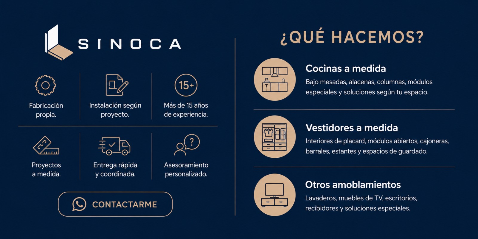 Contactar a Sinoca