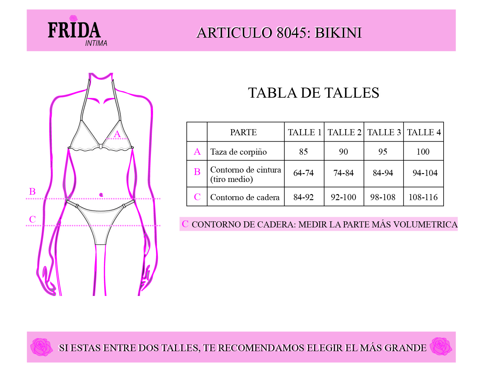 medida articulo 8045