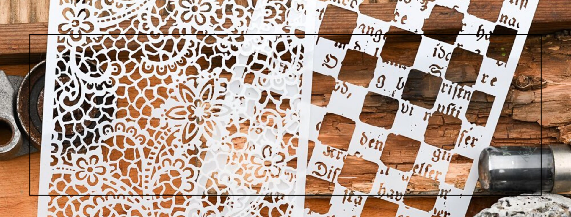 Banner da categoria Estêncis