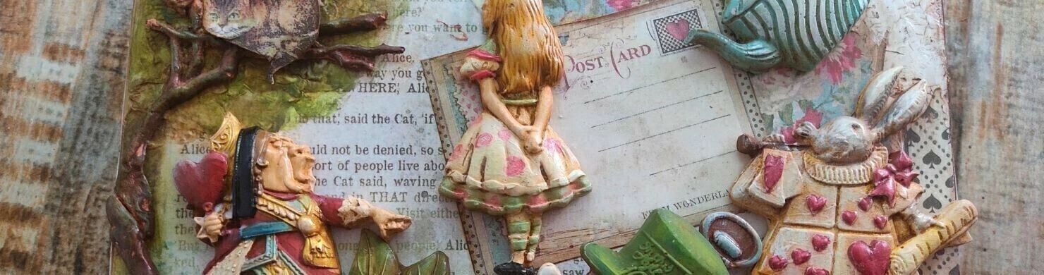 Banner da categoria da Alice no País das Maravilhas