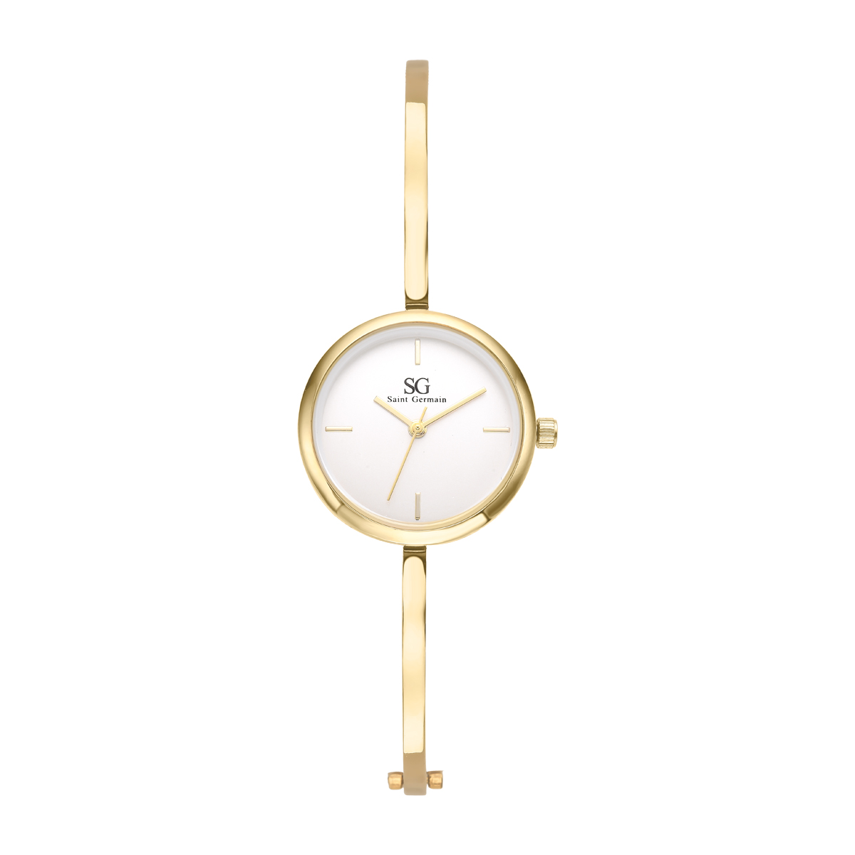 Relógio Bracelete Minimalista Dourado