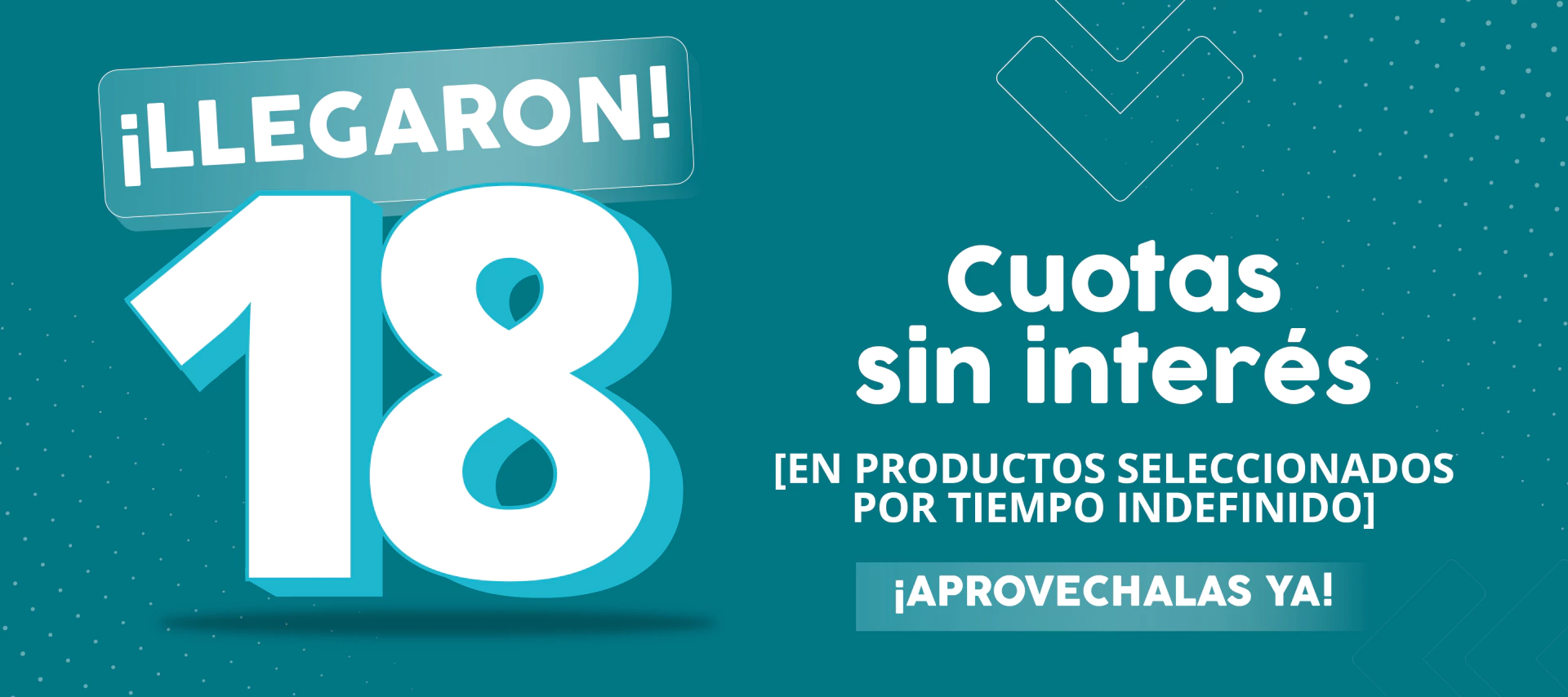 Banner de la categoría 18 Cuotas