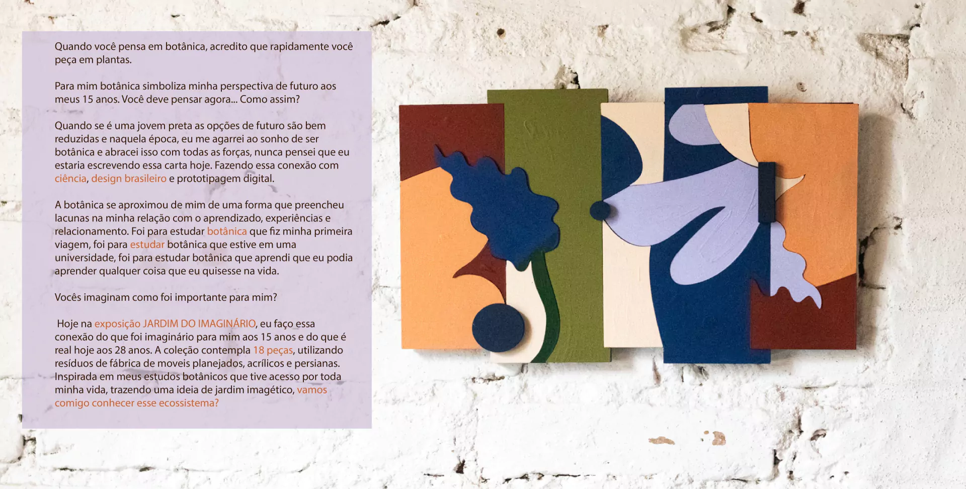 Banner da categoria Exposição Jardim do Imáginario