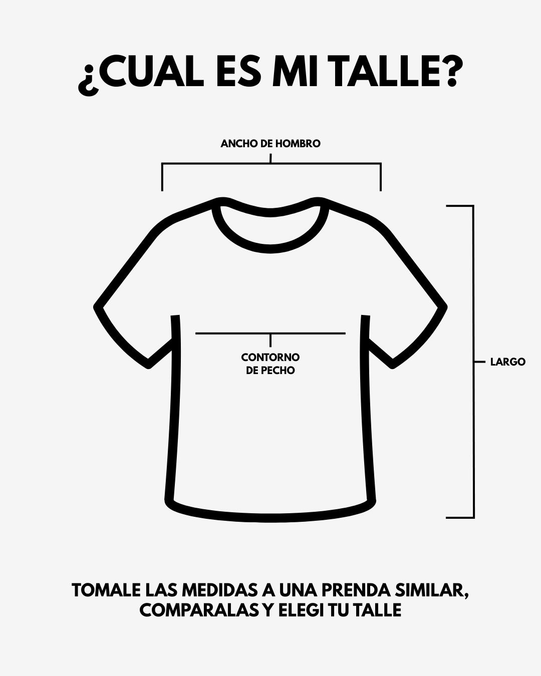 Talles Prendas Superiores