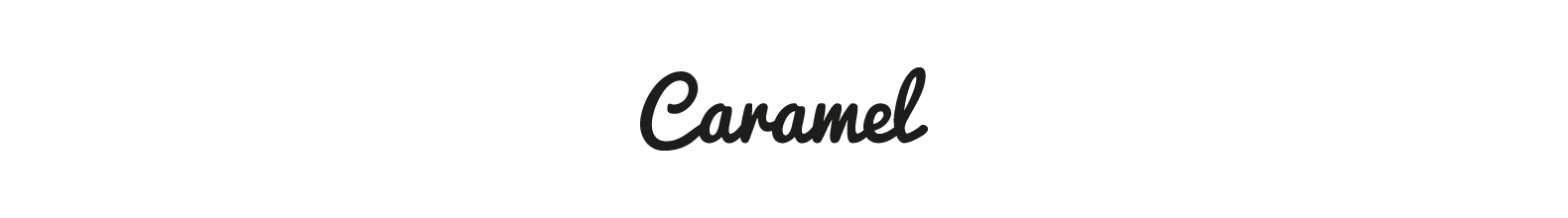 Banner de la categoría CARAMEL