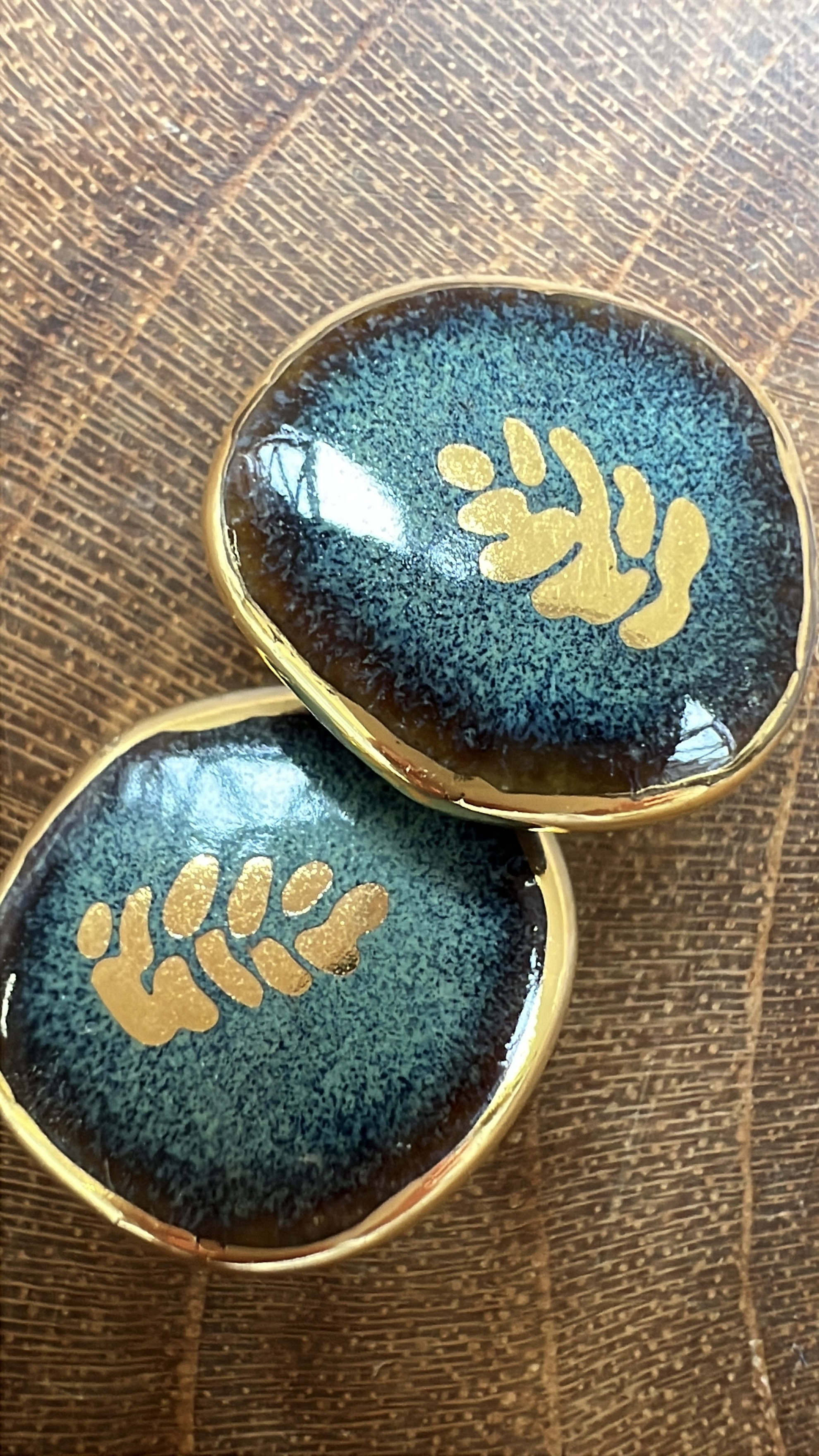 brinco de cer&acirc;mica artesanal