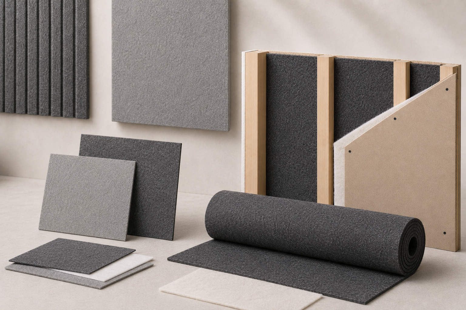 Geotextil para aislaci&oacute;n ac&uacute;stica en interiores