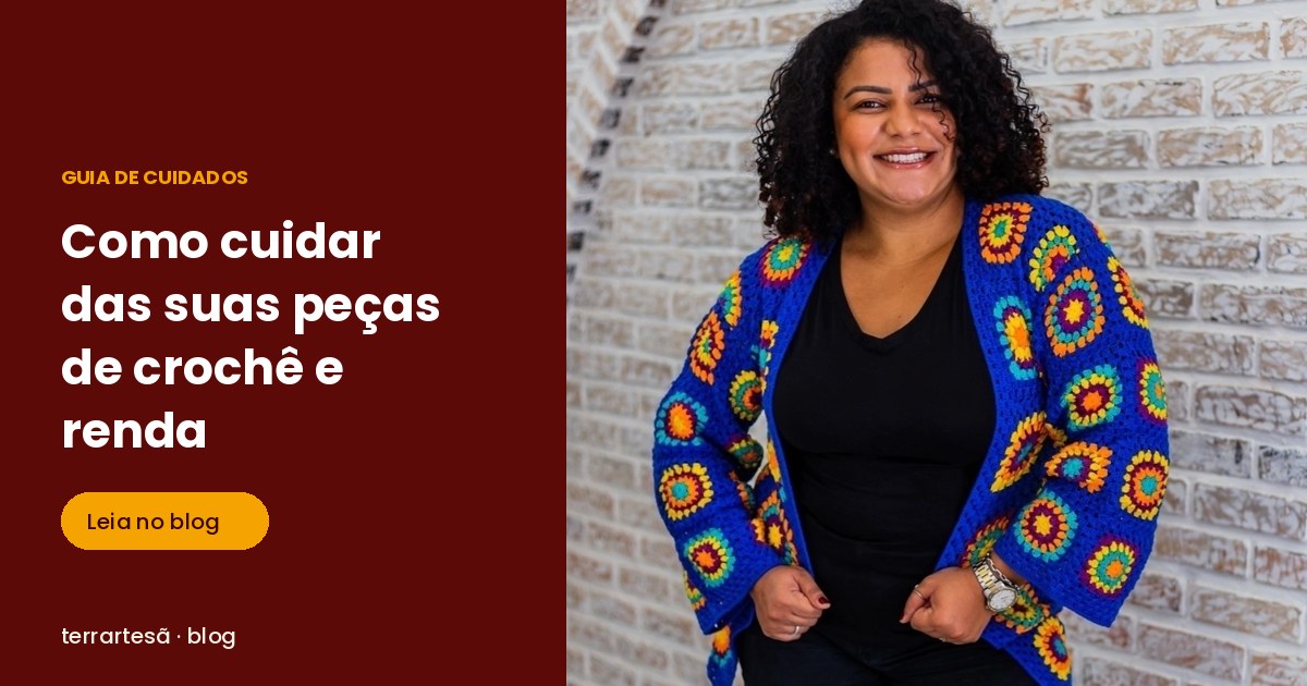 Como cuidar de pe&ccedil;as de croch&ecirc; e renda