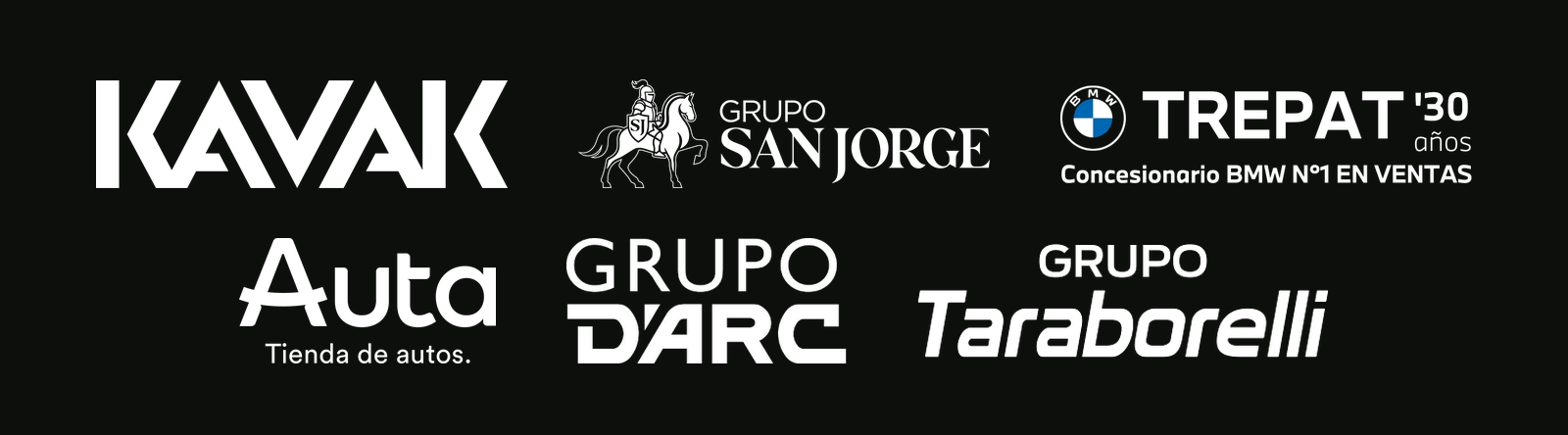 Kavak, Grupo San Jorge, Trepat, Auta, Grupo D'Arc y Grupo Taborelli trabajan con INOX Style