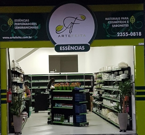 Loja f&iacute;sica da ArteFeita Ess&ecirc;ncias em S&atilde;o Bernardo do Campo