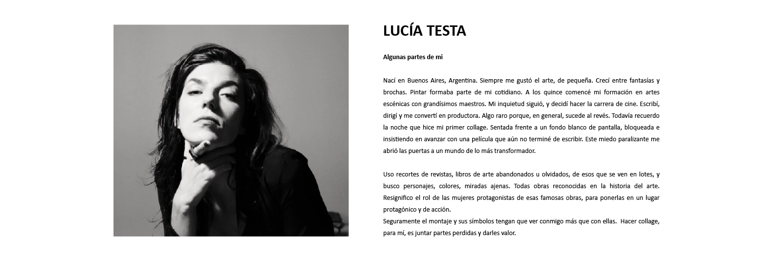 Banner de la categoría LUCIA TESTA