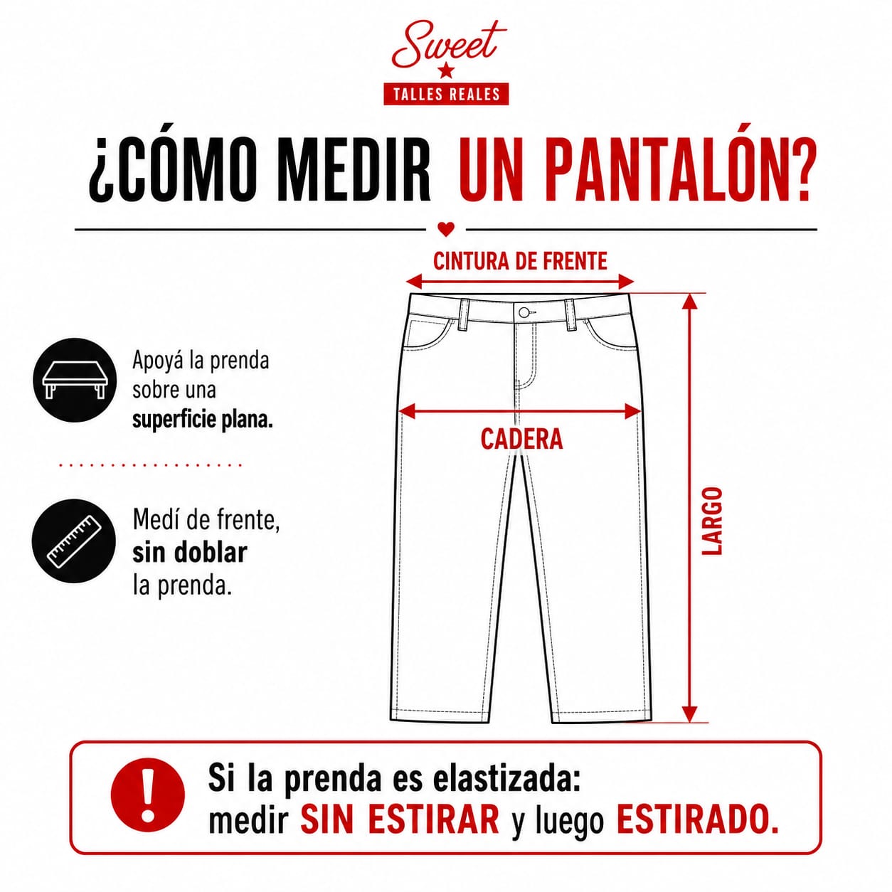 Guía de talles