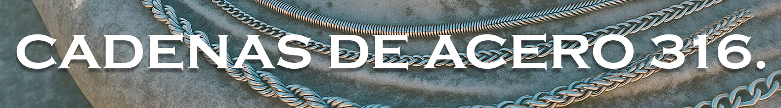Banner de la categoría Collares  de Acero 316.