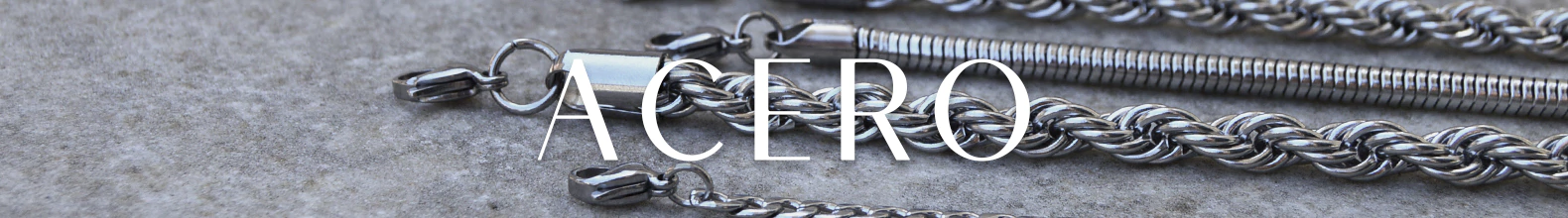 Banner de la categoría Pulseras de Acero 316.