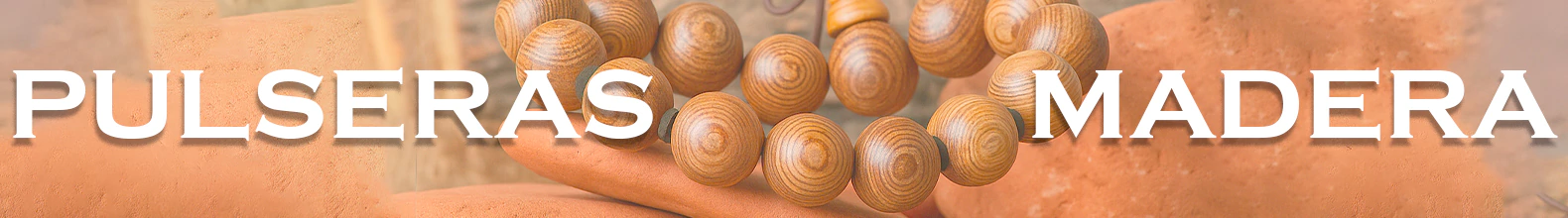Banner de la categoría Pulseras de Madera