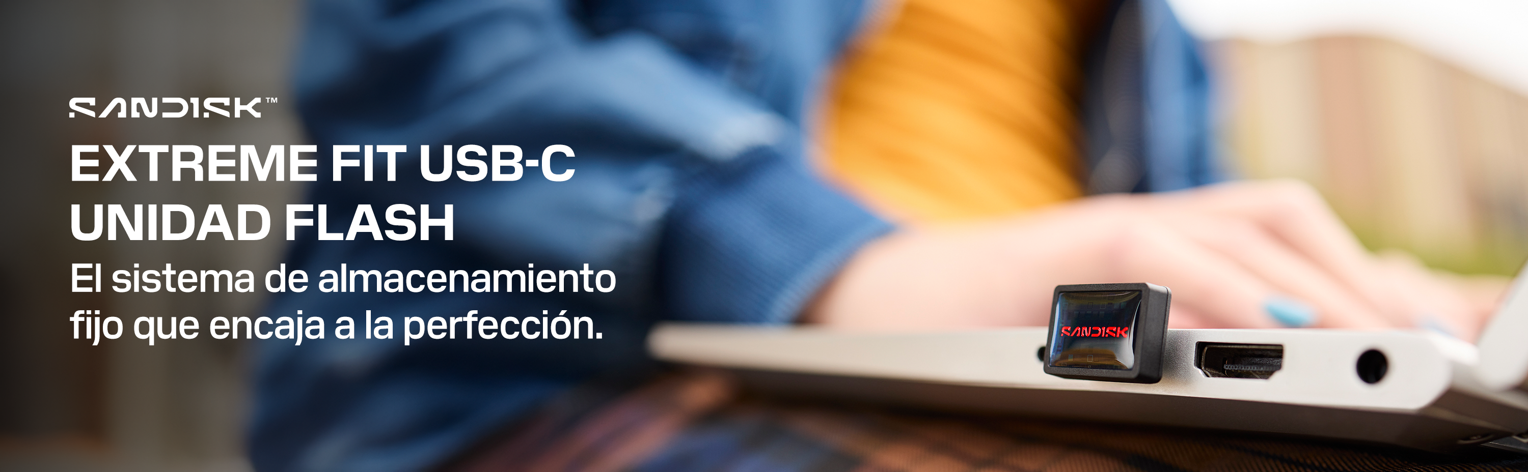 SANDISK Extreme Fit USB-C Flash Drive