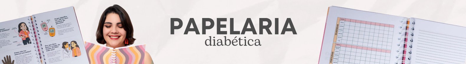 Banner da categoria Papelaria Diabética