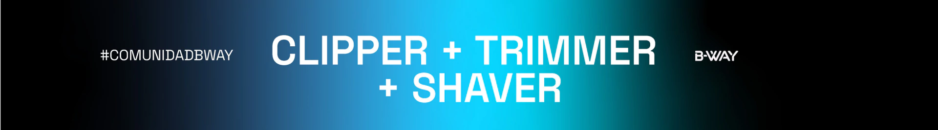 Banner de la categoría CLIPPER + TRIMMER + SHAVER
