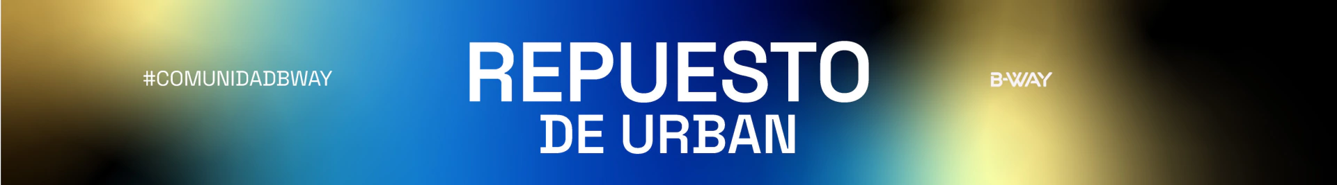 Banner de la categoría URBAN