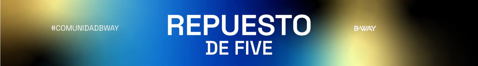 Banner de la categoría FIVE