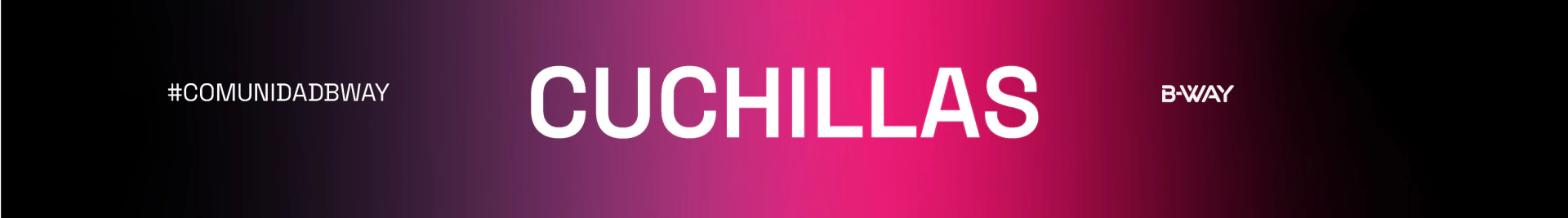 Banner de la categoría CUCHILLAS