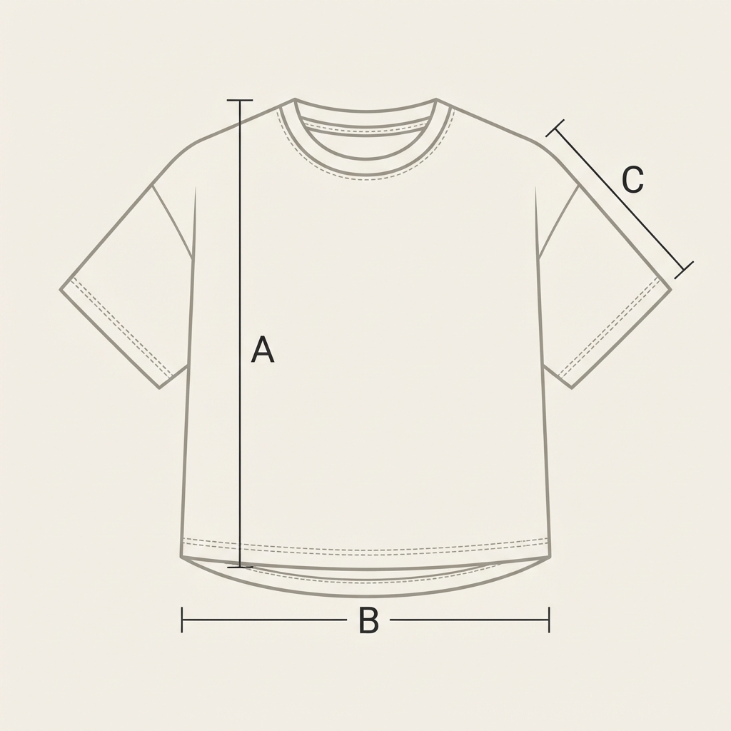 Gu&iacute;a de medidas de la Remera Club