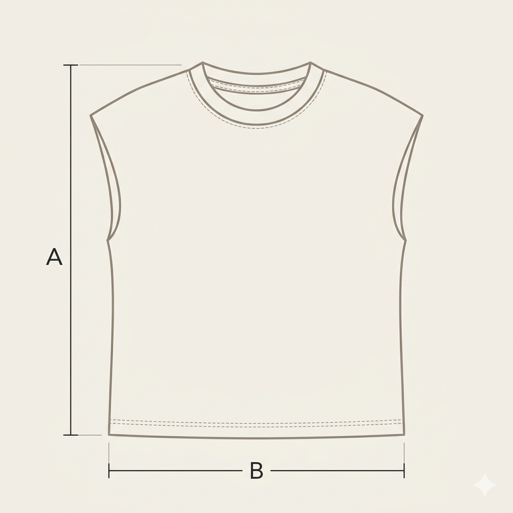 Gu&iacute;a de medidas de la Remera Mona