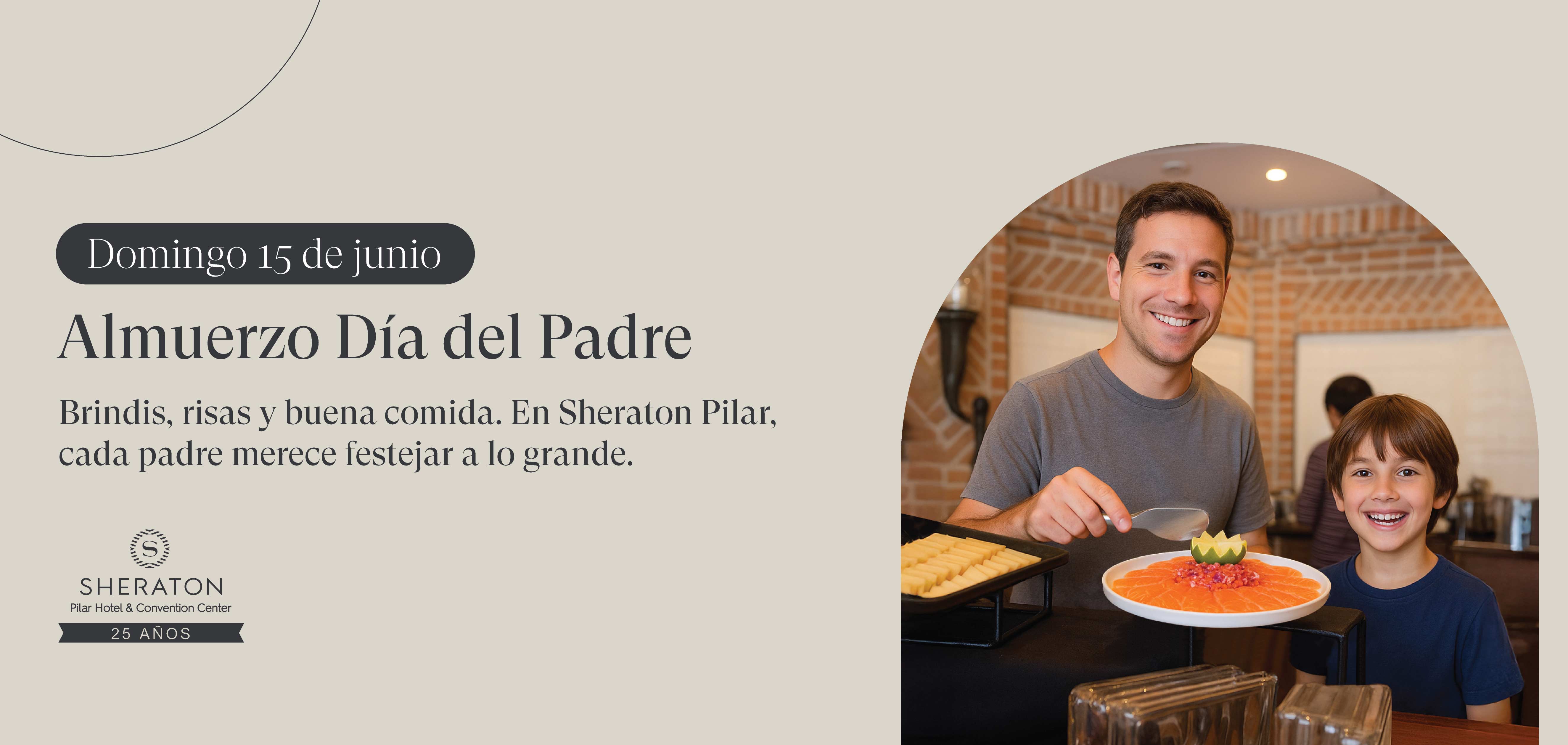 Domingo 15 de Junio - Almuerzo Día del Padre