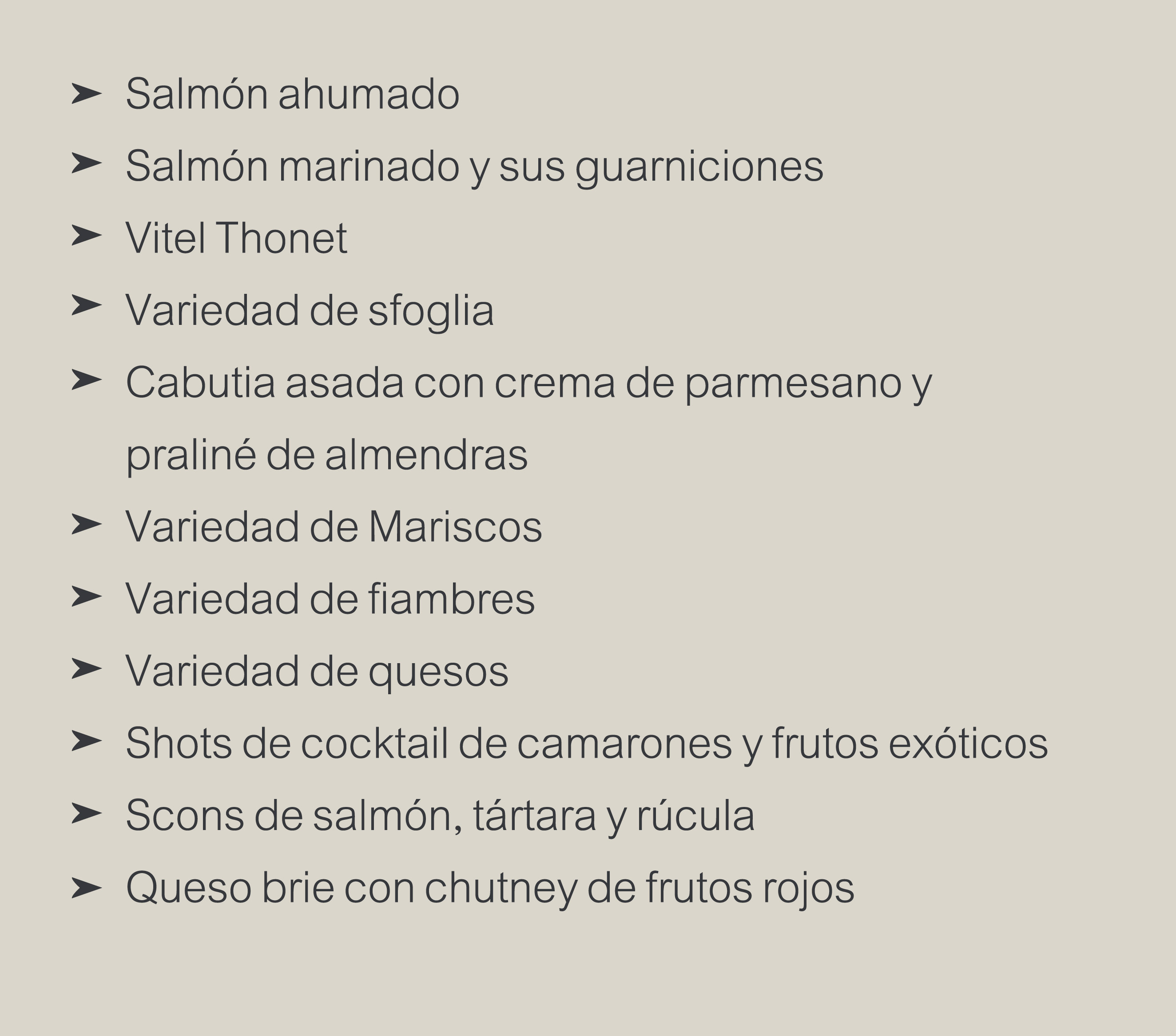 platos calientes