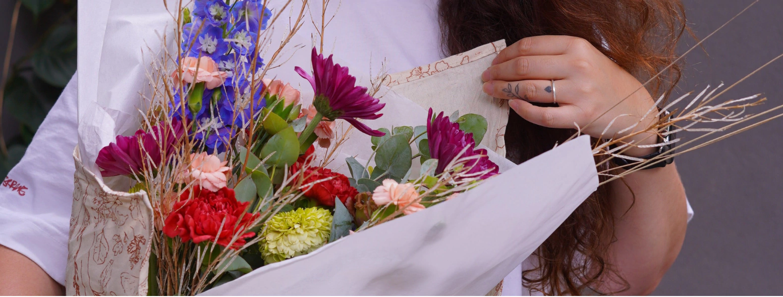 Banner da categoria Flores para seu dia