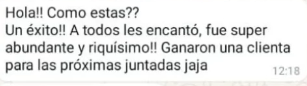 Testimonio de cliente de Casa Gourmet