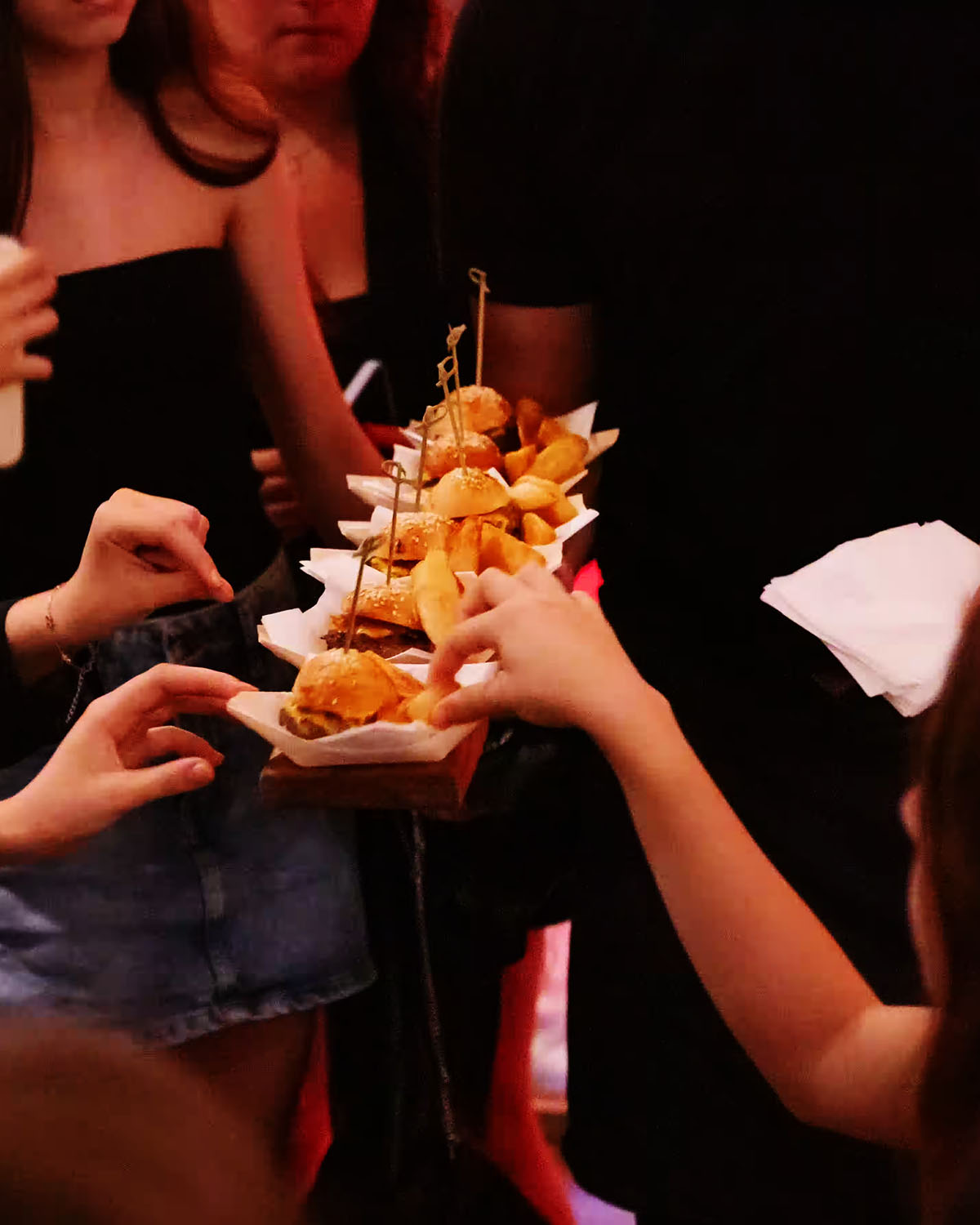 Evento teens con catering de NUT