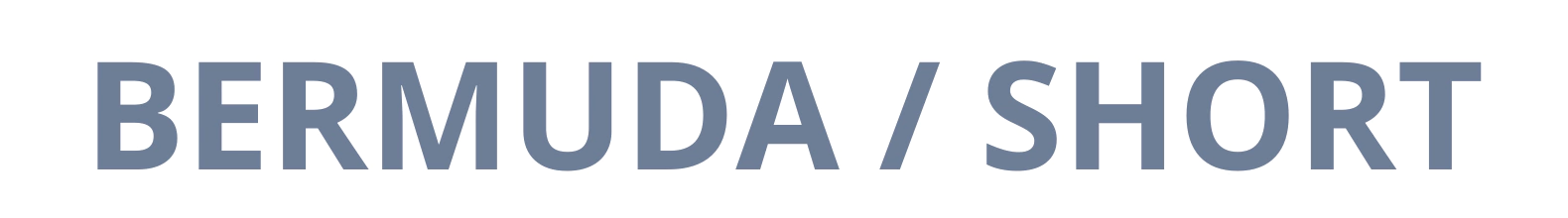 Banner da categoria BERMUDA / SHORT