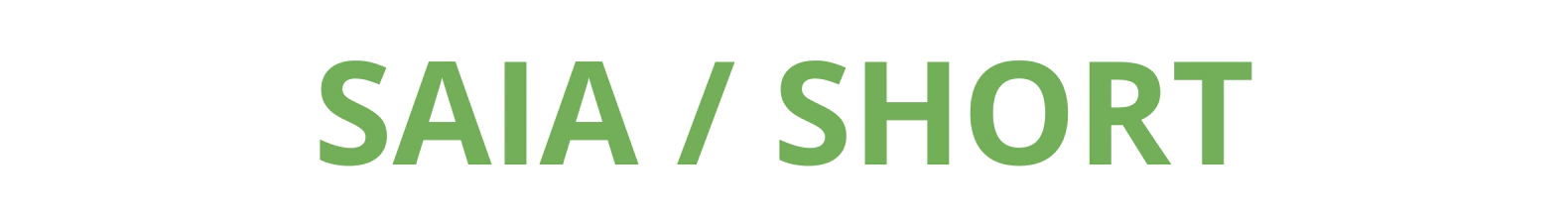 Banner da categoria SAIA / SHORT