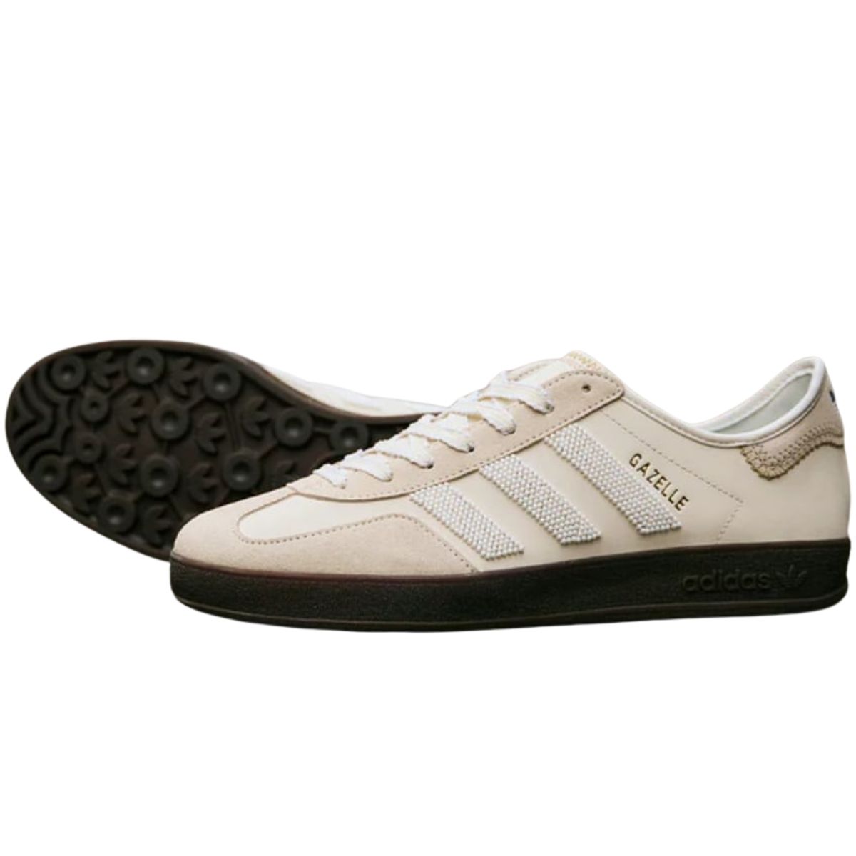 adidas gazelle silver green womens adidas Gazelle Indoor Beiges Mujer IH5482