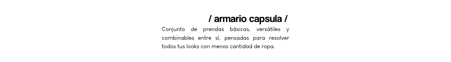 Banner de la categoría [Armario capsula]