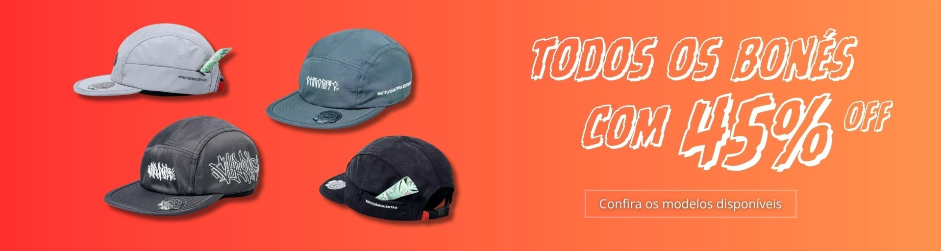 Banner da categoria BONÉS