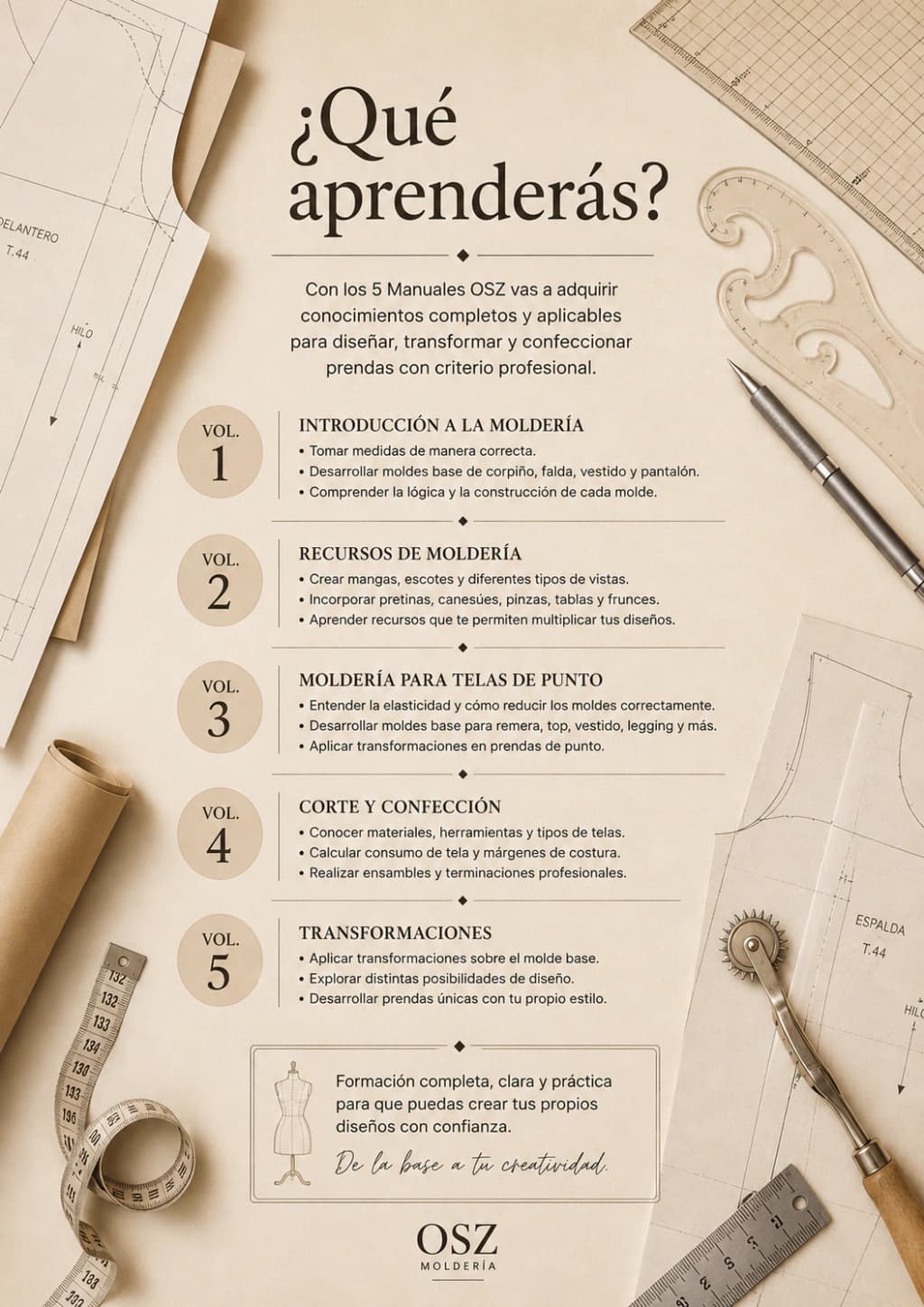 Que aprenderás