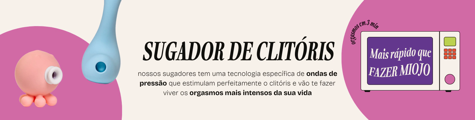 Banner da categoria Sugadores de clitóris