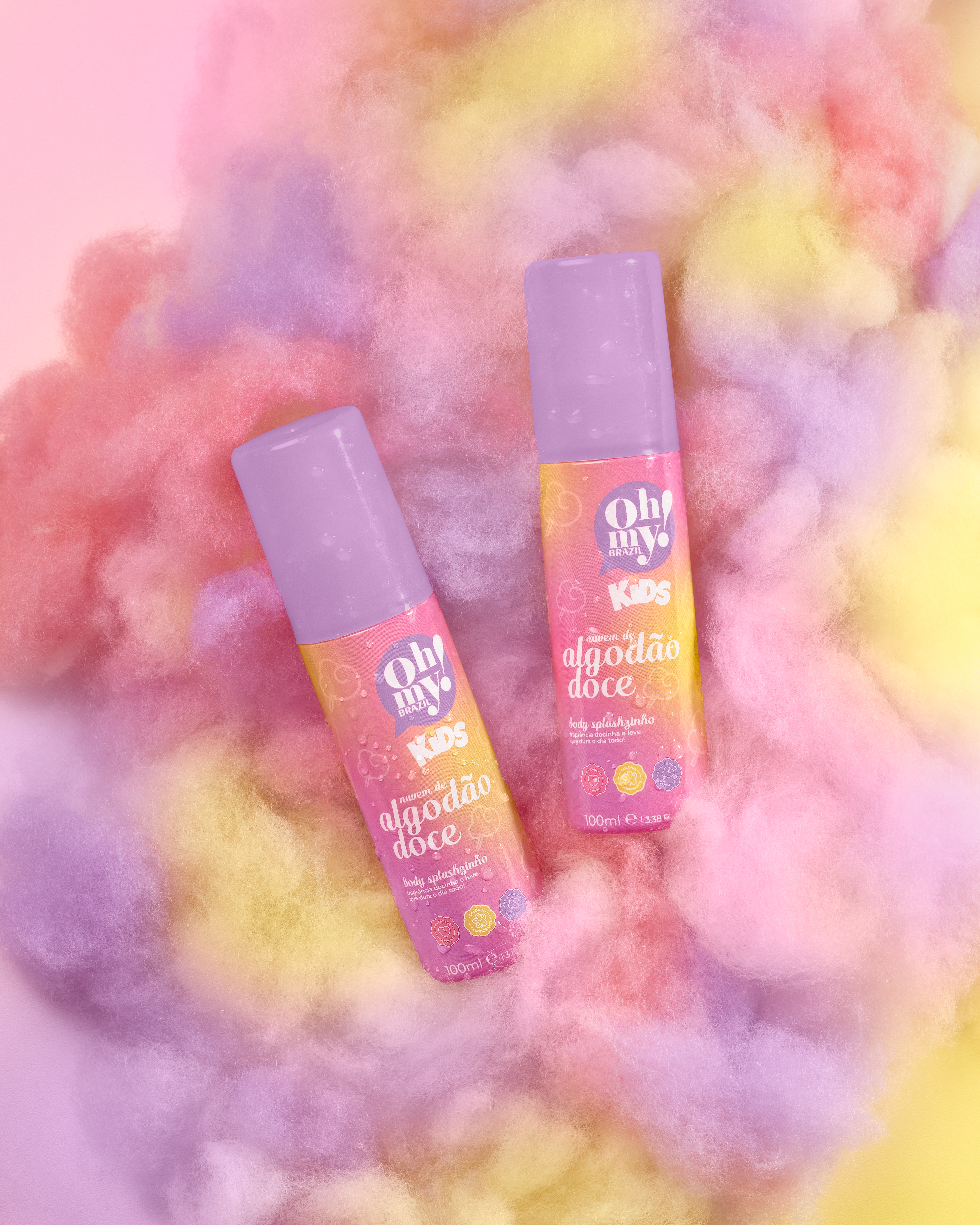 Body Splashzinho Nuvem de Algodão Doce Oh My! Kids