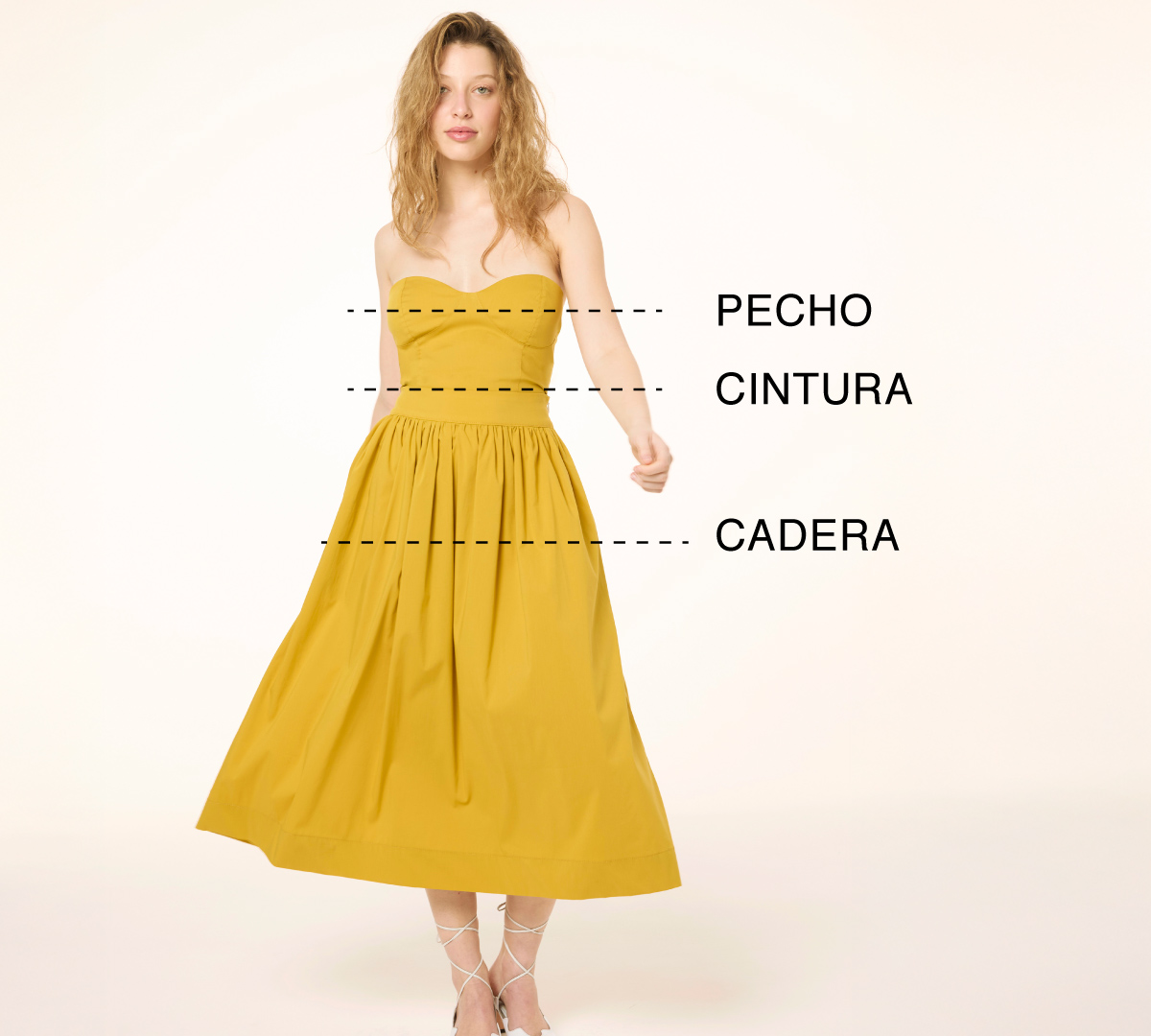 C&oacute;mo medir: pecho, cintura y cadera