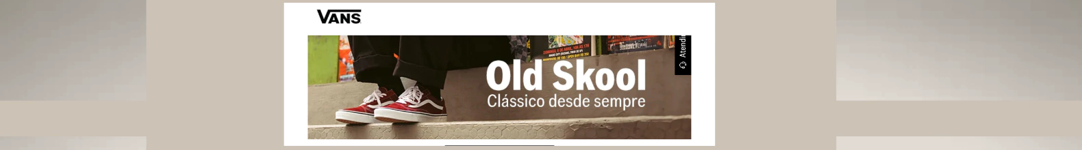 Banner da categoria Tênis VANS