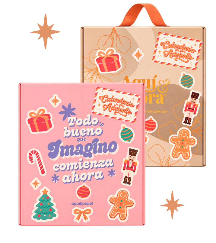 Dos cajas del calendario completo